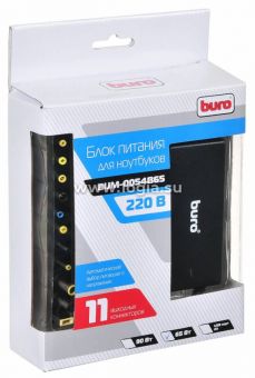  Buro BUM-0054B65  65W 18.5V-20V 11-connectors 4A    L