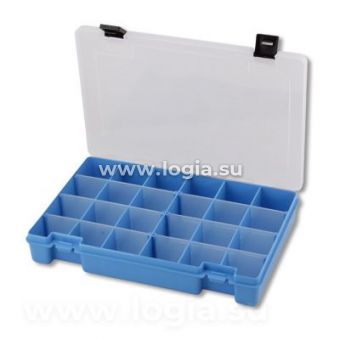 Коробка для мелочей Тривол пластик №7 голубой