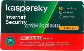  Kaspersky Internet Security Multi-Device 5  1    Card [kl1939roefr]