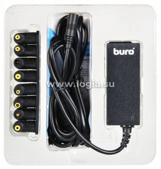   Buro BUM-0036S40  40W 9.5V-20V 8-connectors    LED 