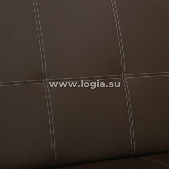 Диван раскладной "Модесто", 190х90х820 экокожа, коричневый