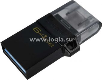   Kingston 64Gb DataTraveler microDuo 3 G2 DTDUO3G2/64GB USB3.0 