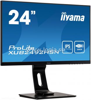  IIYAMA 23.8" XUB2492HSN-B1 {IPS 19201080 250cd 178/178 1000:1 80M:1 16.7M 4ms D-Sub HDMI DisplayPor