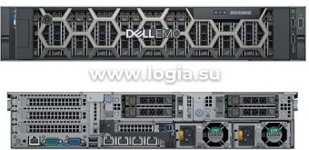 Сервер Dell PowerEdge R740xd 2x4214 8x32Gb x24 2.5" H730p+ iD9En 5720 4P 1x750W 40M PNBD Conf 5 (210