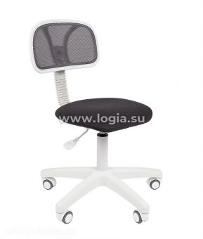 Кресло компьютерное (для компьютерного класса) (чёрный/белый)